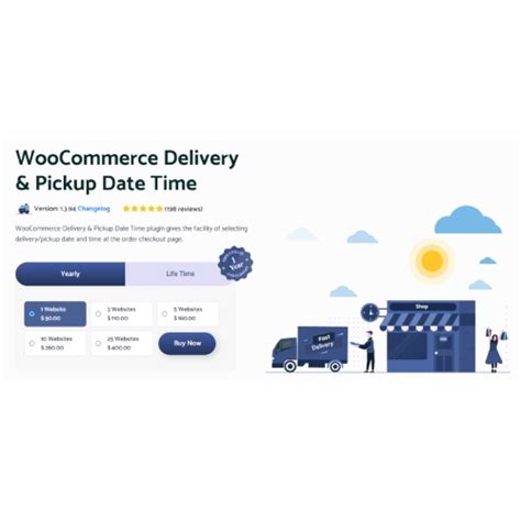 woocommerce delivery & pickup date time|local delivery woocommerce.